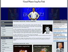 Tablet Screenshot of jongpark.com